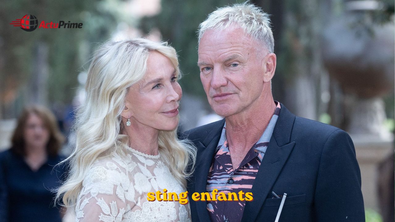 Sting et ses enfants