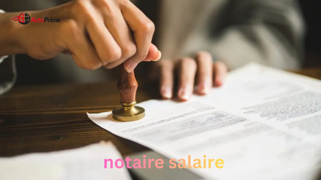 notaire salaire