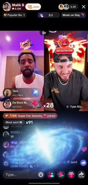 Cadeaux TikTok